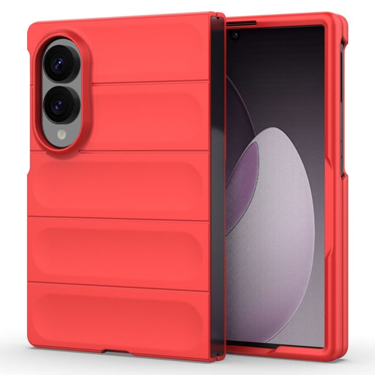 Силіконовий (TPU) чохол Deexe Terra Case (FF) для Samsung Galaxy Fold 8 - Red: фото 4 з 9