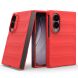 Силіконовий (TPU) чохол Deexe Terra Case (FF) для Samsung Galaxy Fold 8 - Red (424508R). Фото 2 з 9