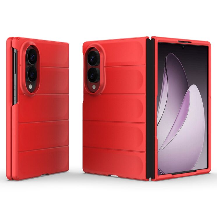 Силіконовий (TPU) чохол Deexe Terra Case (FF) для Samsung Galaxy Fold 8 - Red: фото 1 з 9