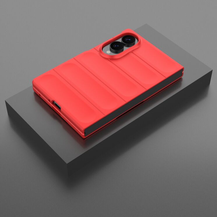 Силіконовий (TPU) чохол Deexe Terra Case (FF) для Samsung Galaxy Fold 8 - Red: фото 8 з 9