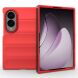 Силіконовий (TPU) чохол Deexe Terra Case (FF) для Samsung Galaxy Fold 8 - Red (424508R). Фото 3 з 9