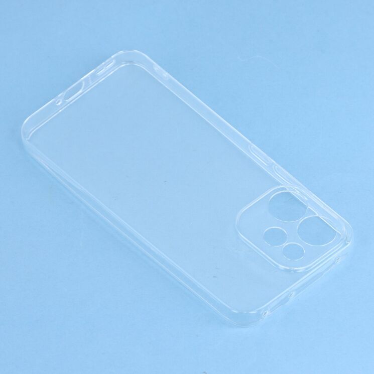 Силиконовый (TPU) чехол Deexe UltraThin для OPPO Reno 15 F/FS - Transparent: фото 4 из 5