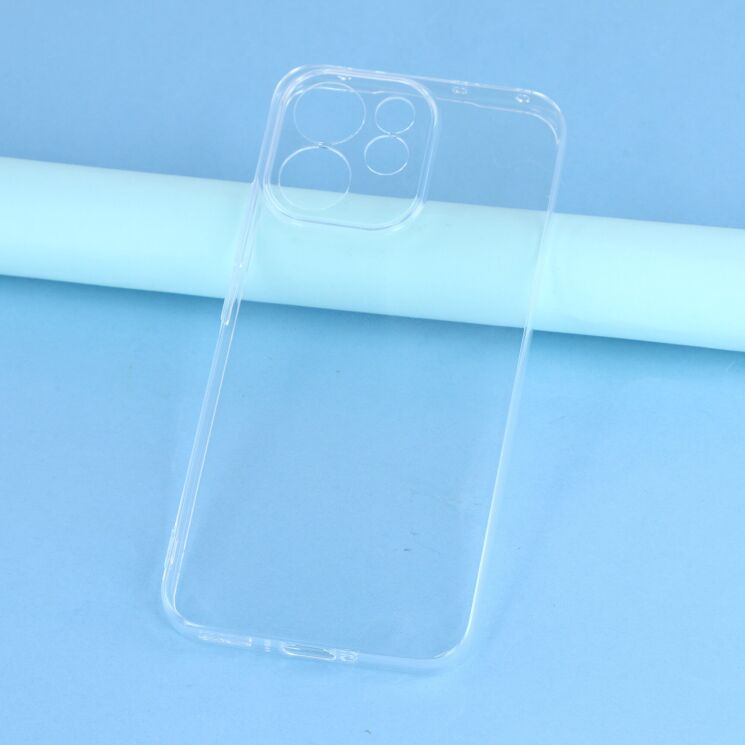 Силиконовый (TPU) чехол Deexe UltraThin для OPPO Reno 15 F/FS - Transparent: фото 5 из 5