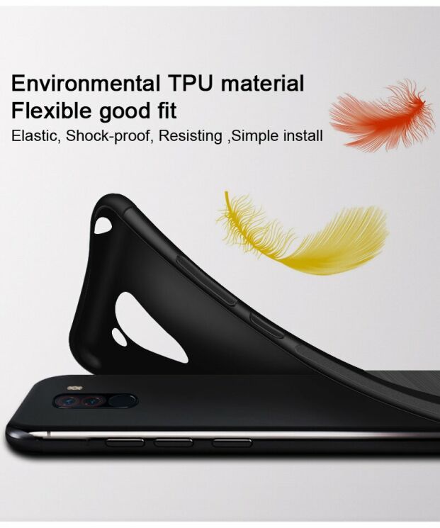 Силиконовый (TPU) чехол IMAK Vega для Xiaomi Redmi 7 - Black: фото 13 из 16