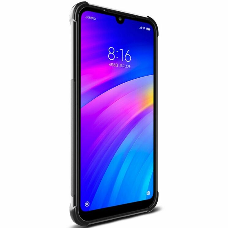 Силиконовый (TPU) чехол IMAK Vega для Xiaomi Redmi 7 - Black: фото 6 из 16