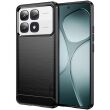 Силиконовый (TPU) чехол MOFI Carbon Fiber для Xiaomi 14T / 14T Pro - Black (365711B)