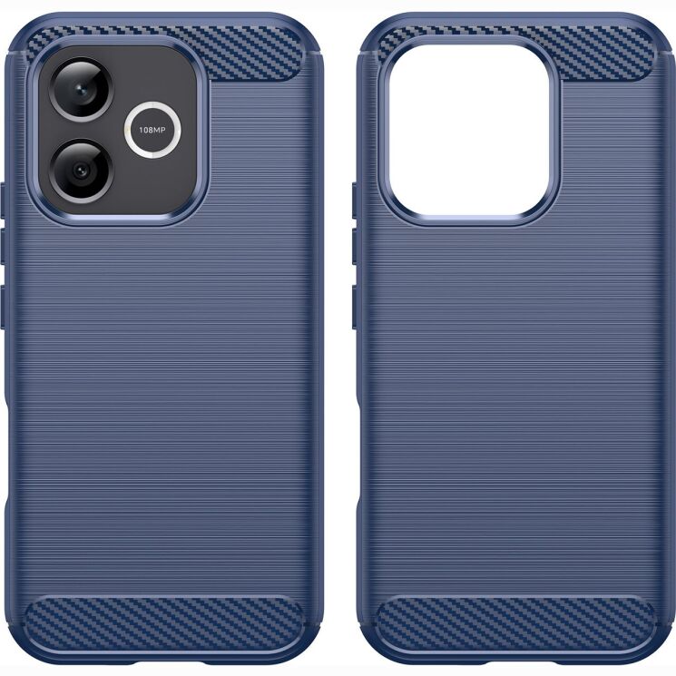 Силиконовый (TPU) чехол UniCase Carbon для Honor 600 Lite - Blue (411806L) Силиконовый (TPU) чехол UniCase Carbon для Honor 600 Lite - Blue: фото 2 из 10