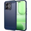 Силіконовий (TPU) чохол UniCase Carbon для Honor 600 Lite - Blue (411806L)