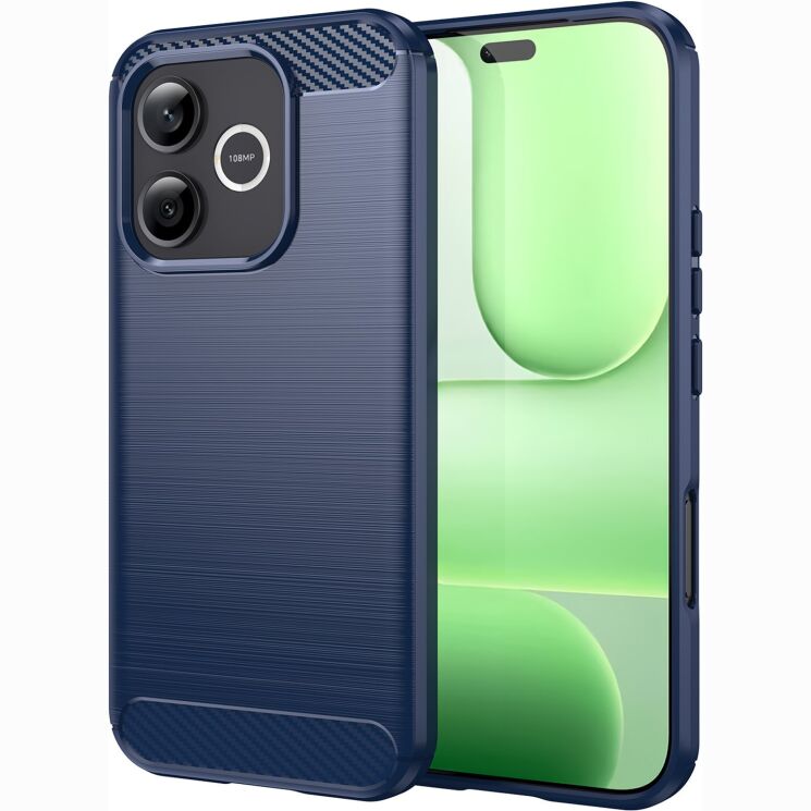 Силиконовый (TPU) чехол UniCase Carbon для Honor 600 Lite - Blue (411806L) Силиконовый (TPU) чехол UniCase Carbon для Honor 600 Lite - Blue: фото 1 из 10