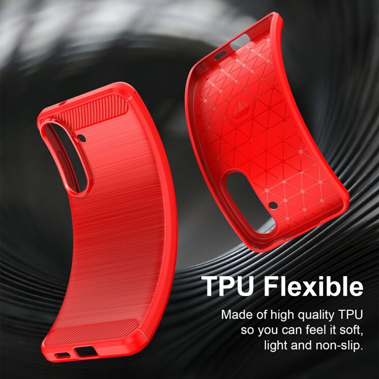 Силиконовый (TPU) чехол UniCase Carbon для Samsung Galaxy S26 FE - Blue (412719L) Силиконовый (TPU) чехол UniCase Carbon для Samsung Galaxy S26 FE - Blue: фото 5 из 9