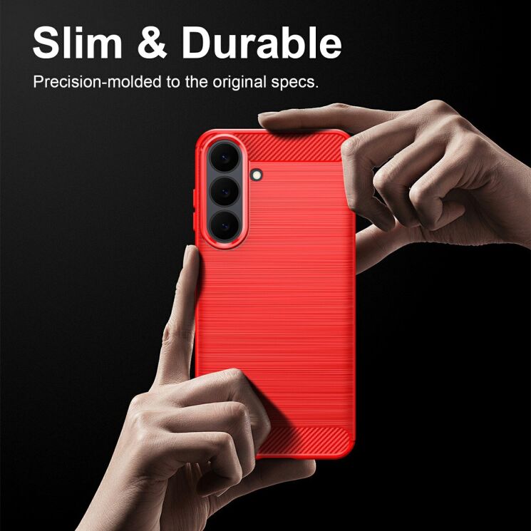 Силиконовый (TPU) чехол UniCase Carbon для Samsung Galaxy S26 FE - Blue (412719L) Силиконовый (TPU) чехол UniCase Carbon для Samsung Galaxy S26 FE - Blue: фото 7 из 9