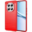 Силіконовий (TPU) чохол UniCase Carbon для Xiaomi Redmi Note 15 5G / Poco M8 5G - Red (404601R)