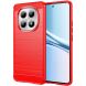 Силіконовий (TPU) чохол UniCase Carbon для Xiaomi Redmi Note 15 5G / Poco M8 5G - Red (404601R). Фото 1 з 8