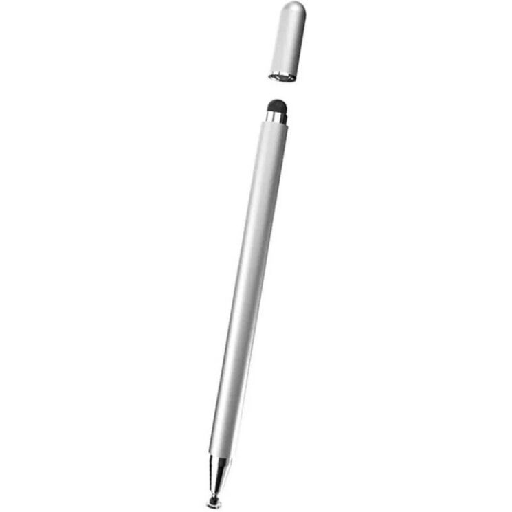 Стилус Tech-Protect Magnet Stylus Pen - Silver: фото 1 з 3