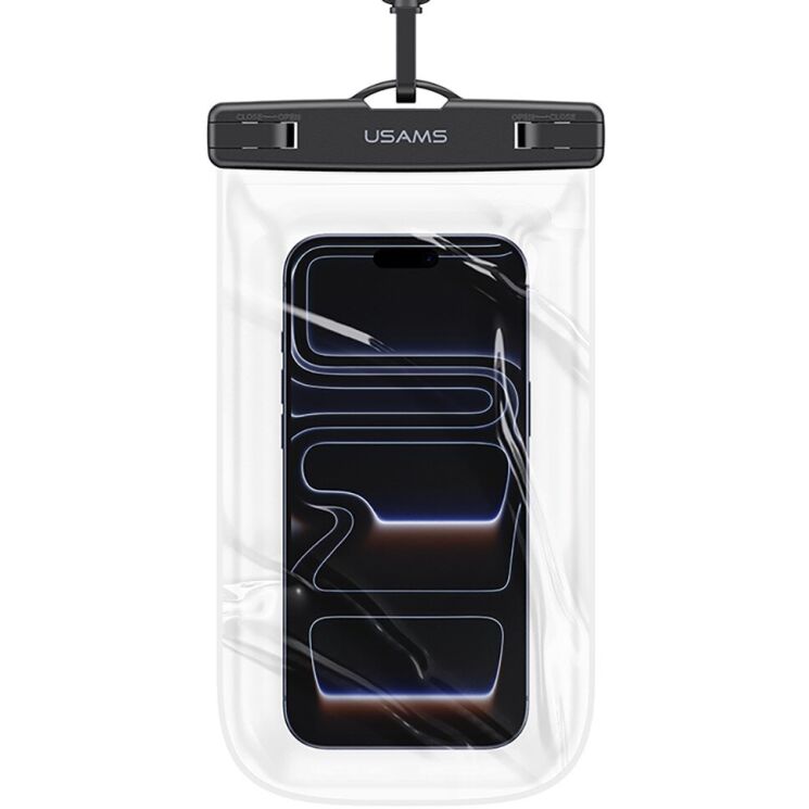 Влагозащитный чехол USAMS YD016 Waterproof Case - Transparent: фото 1 из 15