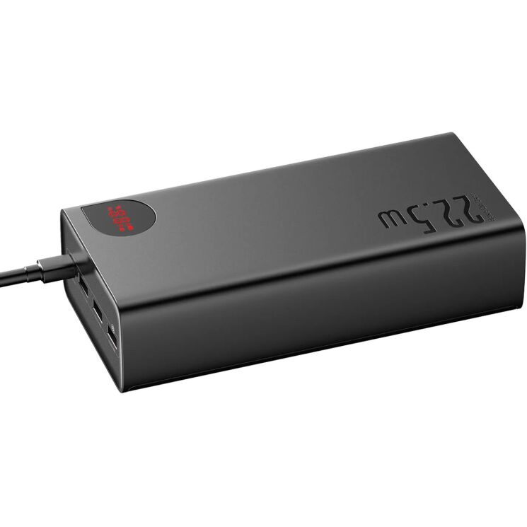 Внешний аккумулятор Baseus Adaman Digital Display 22.5W (40000mAh) PPAD020101 - Black: фото 4 из 20