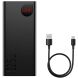 Внешний аккумулятор Baseus Adaman Digital Display 22.5W (40000mAh) PPAD020101 - Black (995389B). Фото 6 из 20