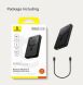 Внешний аккумулятор Baseus Airpow 2 Qi2 22.5W (10000mAh) P10080000123-00 - Black (995500B). Фото 25 из 27