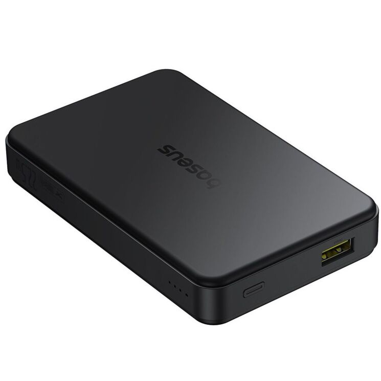 Внешний аккумулятор Baseus Airpow 2 Qi2 22.5W (10000mAh) P10080000123-00 - Black: фото 7 из 27