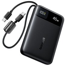 Внешний аккумулятор Baseus EnerFill FC11 45W + кабель Type-C (10000mAh) E00310 - Black: фото 1 из 19