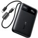 Внешний аккумулятор Baseus EnerFill FC11 45W + кабель Type-C (10000mAh) E00310 - Black (995805B). Фото 1 из 19