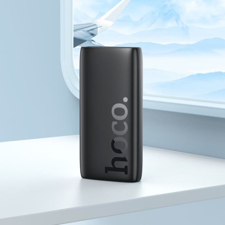 Зовнішній акумулятор Hoco J122A 22.5W+PD20W (20000mAh) - Black: фото 8 з 8