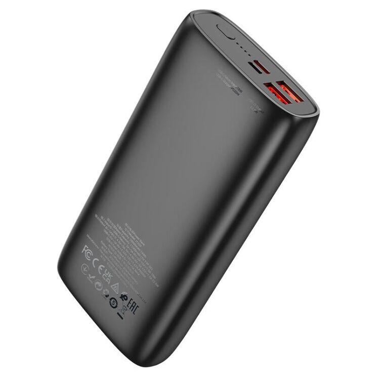 Зовнішній акумулятор Hoco J122A 22.5W+PD20W (20000mAh) - Black: фото 5 з 8
