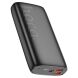 Зовнішній акумулятор Hoco J122A 22.5W+PD20W (20000mAh) - Black (995411B). Фото 4 з 8