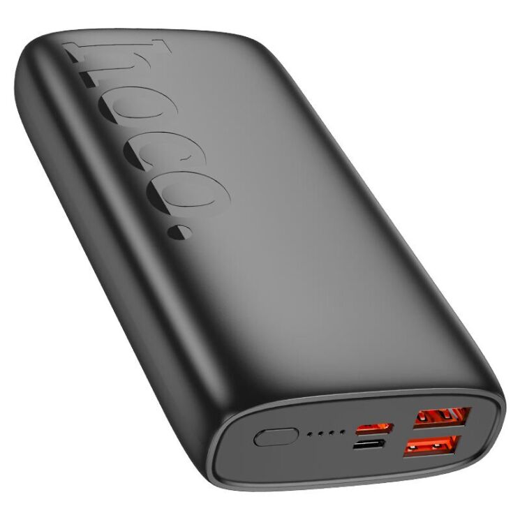 Зовнішній акумулятор Hoco J122A 22.5W+PD20W (20000mAh) - Black: фото 1 з 8
