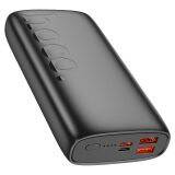 Зовнішній акумулятор Hoco J122A 22.5W+PD20W (20000mAh) - Black (995411B)