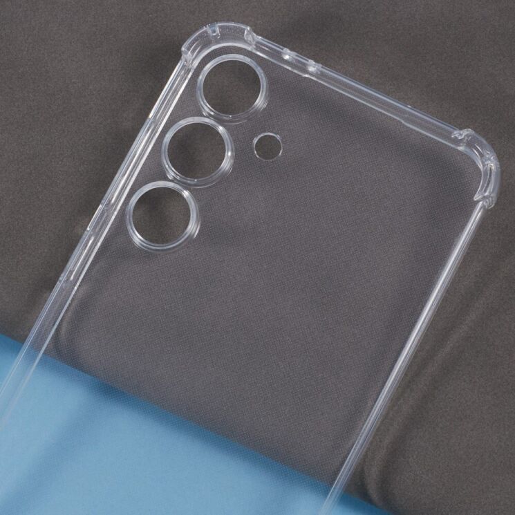 Захисний чохол UniCase AirBag with Strap для Samsung Galaxy S24 FE (S721) - Transparent: фото 5 из 5