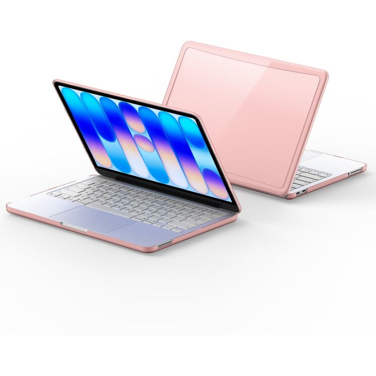Защитная накладка Dux Ducis LCGB Series для Apple MacBook Neo (2026) - Translucent Pink (236703P) Защитная накладка Dux Ducis LCGB Series для Apple MacBook Neo (2026) - Translucent Pink: фото 3 из 10