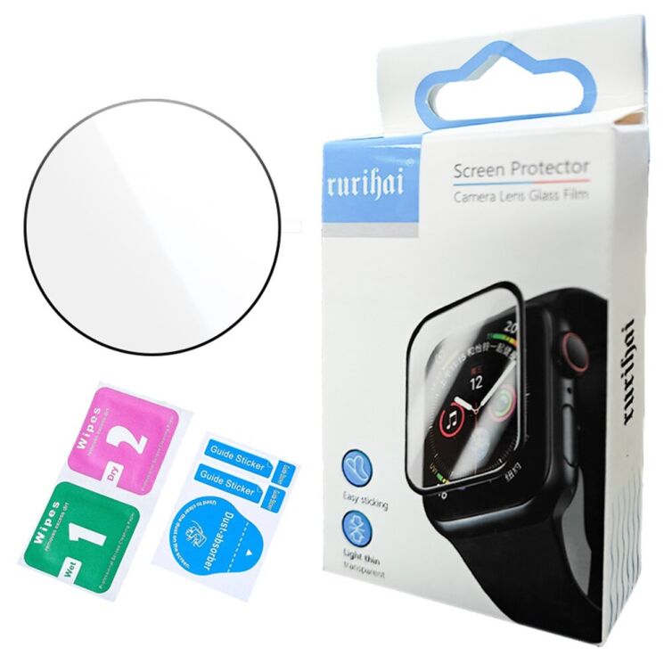 Захисна плівка RURIHAI 3D Curved Film для Samsung Galaxy Watch 8 Classic - Black: фото 5 з 5