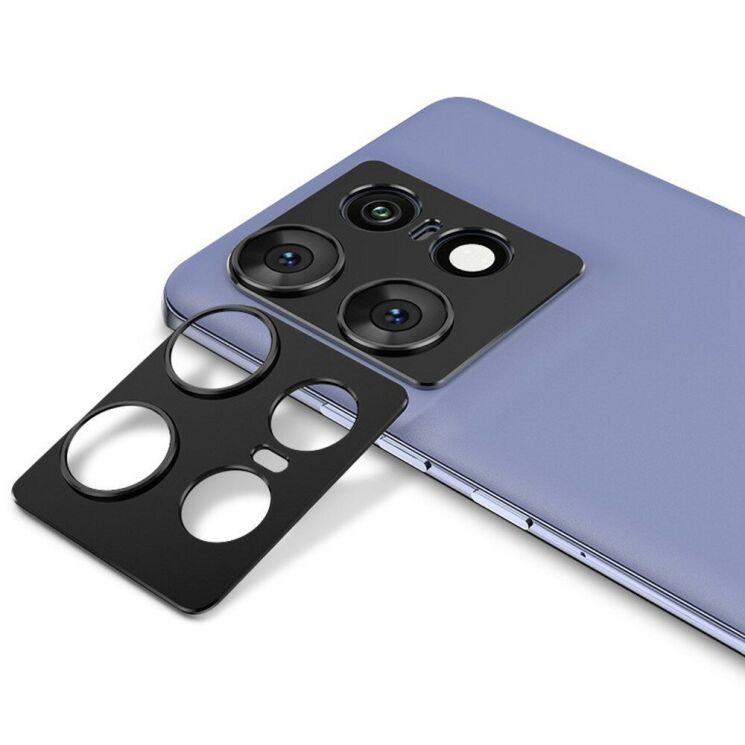 Защитная рамка IMAK Camera Styling для Motorola Edge 50 Pro - Black: фото 2 из 9