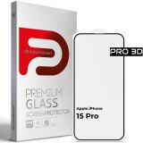 Захисне скло ArmorStandart Pro 5D для Apple iPhone 15 Pro - Black (329326B)