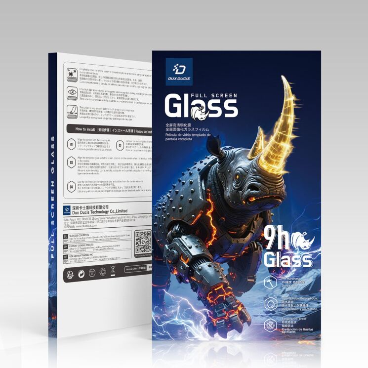 Защитное стекло DUX DUCIS Full Glue для Motorola Moto G77 - Black: фото 7 из 7