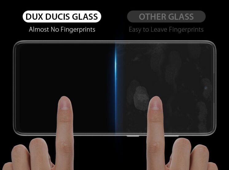 Защитное стекло DUX DUCIS Full Glue для Samsung Galaxy A73 (А736) - Black: фото 2 из 9