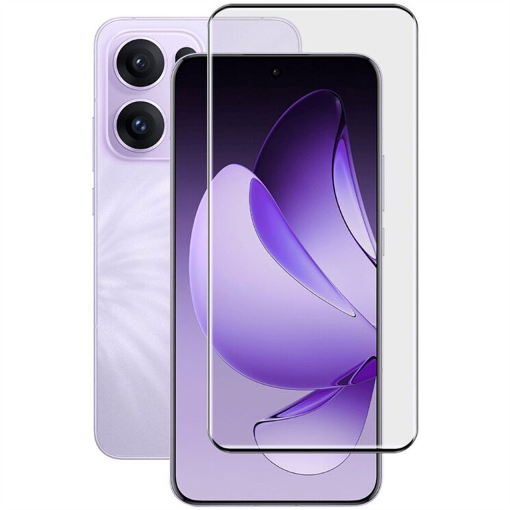 Защитное стекло IMAK 3D Curved Full Covering для OPPO Reno 13 Pro 5G - Black: фото 1 из 12