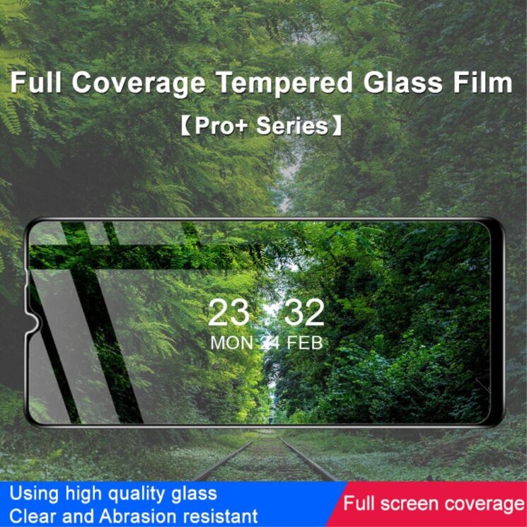 Защитное стекло IMAK 5D Pro+ Full Glue для Xiaomi Redmi 12C - Black: фото 3 из 9
