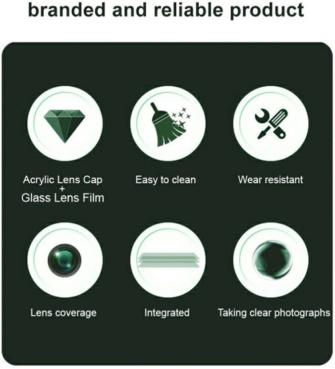 Защитное стекло IMAK Install Black Glass Lens для Samsung Galaxy Flip 7 - Black: фото 6 из 8