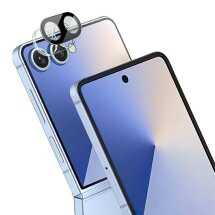 Захисне скло IMAK Install Black Glass Lens для Samsung Galaxy Flip 7 - Black: фото 1 з 8