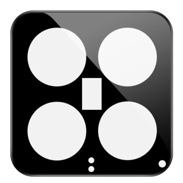 Защитное стекло IMAK Install Black Glass Lens для Xiaomi 14 - Black: фото 2 из 7