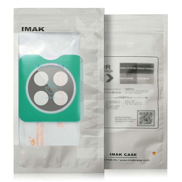 Защитное стекло IMAK Install Black Glass Lens для Xiaomi 14 - Black: фото 4 из 7