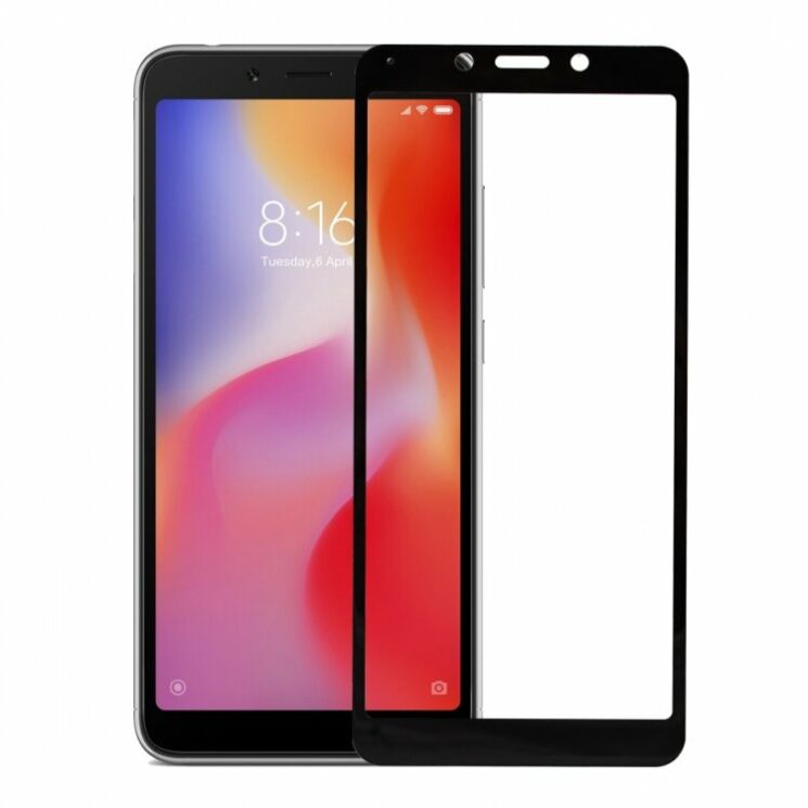 Защитное стекло INCORE Full Glue для Xiaomi Redmi 6 / Redmi 6A - Black: фото 1 из 1