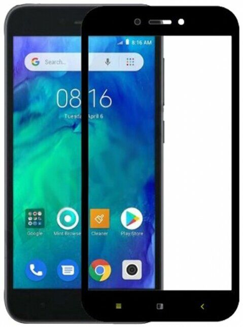 Защитное стекло INCORE Full Glue для Xiaomi Redmi Go - Black: фото 1 из 1