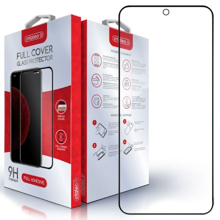 Защитное стекло Intaleo Full Glue для Xiaomi 13 - Black: фото 1 из 9