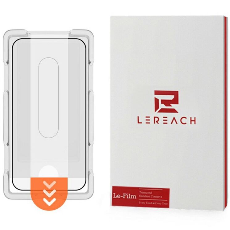 Защитное стекло LEREACH Tempered Glass Full Screen Protector для Xiaomi Poco X8 Pro Max - Black (410817B) Защитное стекло LEREACH Tempered Glass Full Screen Protector для Xiaomi Poco X8 Pro Max - Black: фото 2 из 11