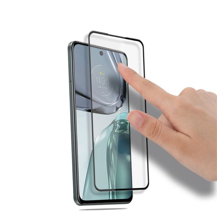 Защитное стекло MOCOLO Full Glue Cover для Motorola Moto G62 - Black: фото 5 из 10