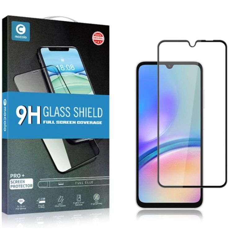 Защитное стекло MOCOLO Full Glue Cover для Samsung Galaxy A06 (A065) - Black: фото 10 из 10
