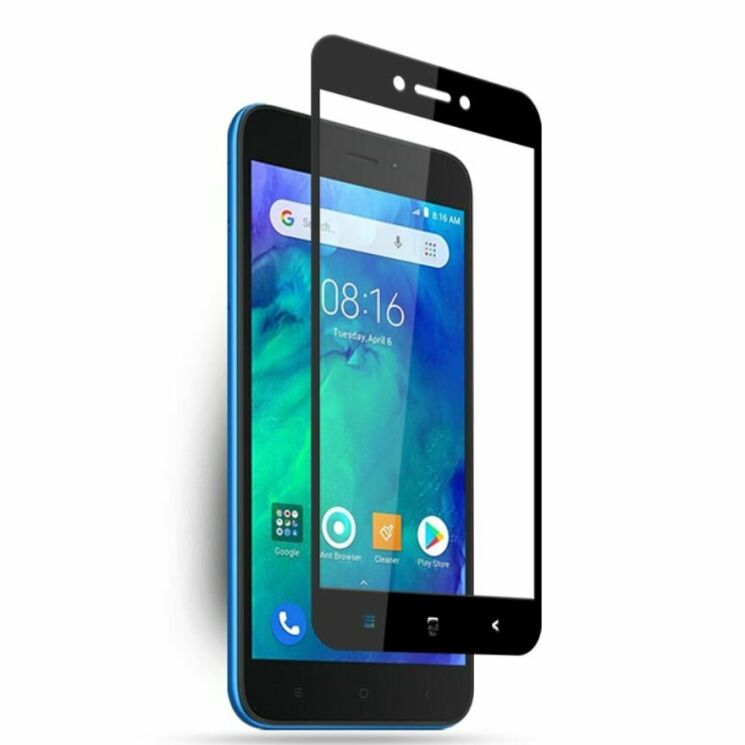 Защитное стекло MOCOLO Full Glue Cover для Xiaomi Redmi Go - Black: фото 3 из 11